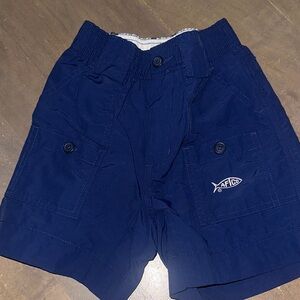 AFTCO Deep Blue Cargo Shorts
